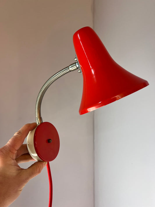 Wandlampe rot