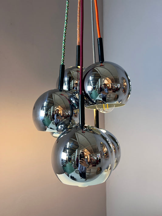 Kugellampe Chrom von Baum-Leuchten