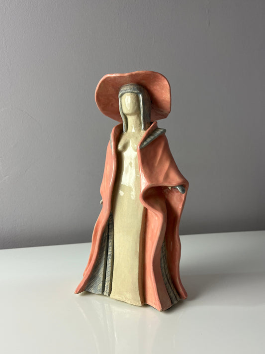 Figur Frau in rosa aus Dänemark