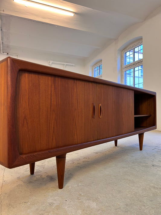 Sideboard Teak von H.P. Hansen - Breite 220 cm