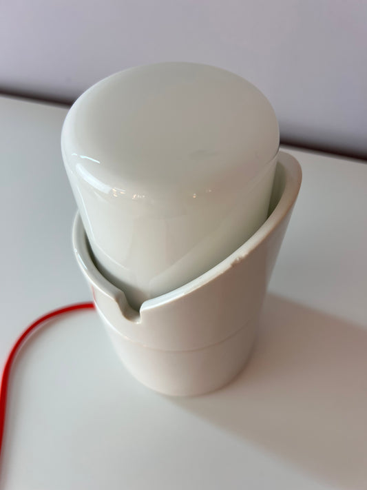 Wand-oder Tischlampe Modell 6050 weiß von Sigvard Bernadotte für Ifö