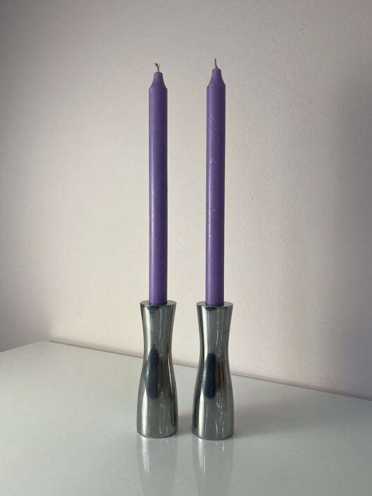 Set: 2x Kerzenständer GÖTA Aluminium von Erika Pekkari für IKEA