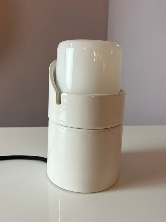 Wand-oder Tischlampe Modell 6050 weiß von Sigvard Bernadotte für Ifö