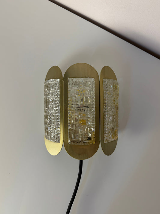 Wandlampe gold Glas von Vitrika