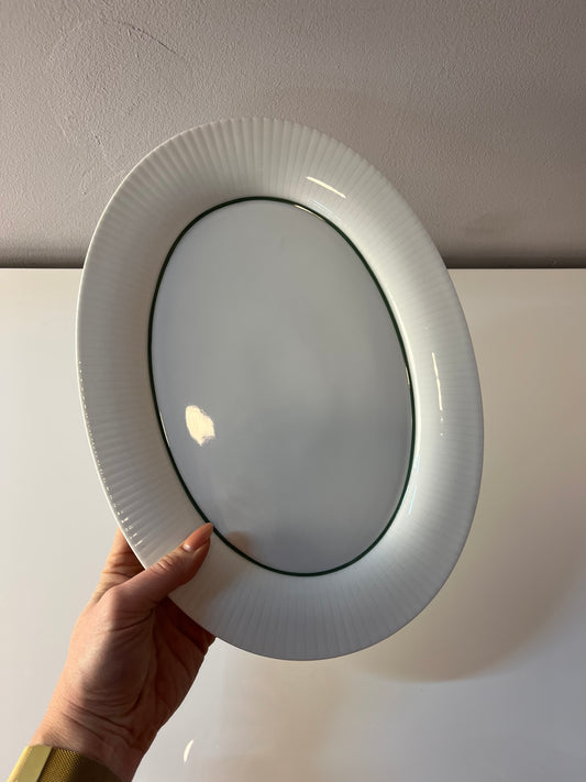 Servierplatte Modulation Secunda grün von Tapio Wirkkala für Rosenthal