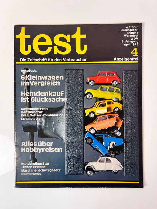 Stiftung Warentest Zeitschrift April 1973