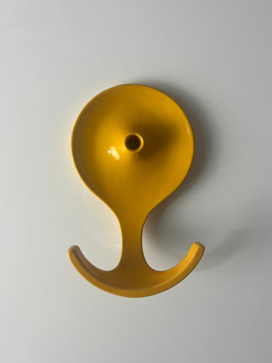 Wandhaken gelb Metall