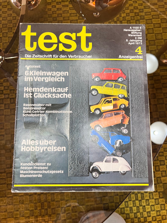 Stiftung Warentest Zeitschrift April 1973
