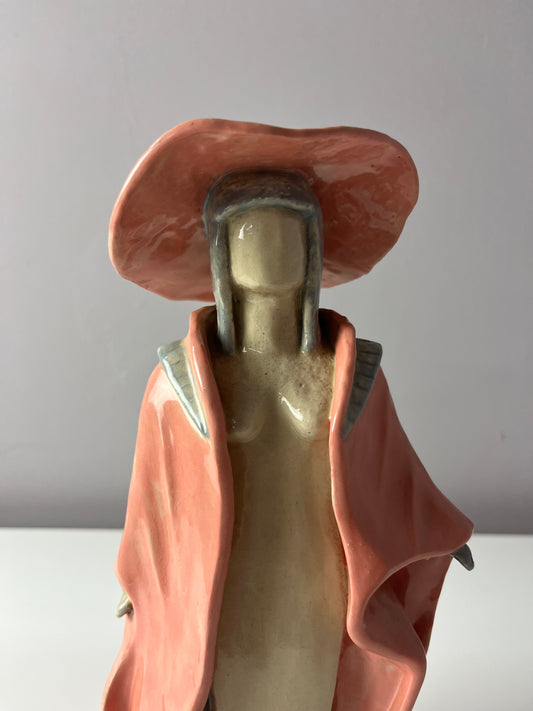 Figur Frau in rosa aus Dänemark
