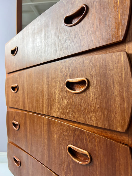 Einzigartige Kommode Teak aus Dänemark