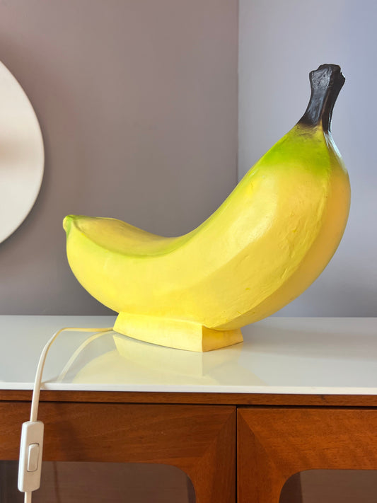 Tischlampe Popart Banane von Heico 70er West Germany