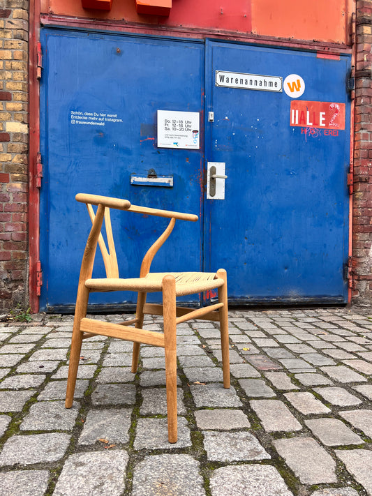 Wishbone Chair Modell CH24 Eiche geölt von Hans J. Wegner für Carl Hansen & Søn