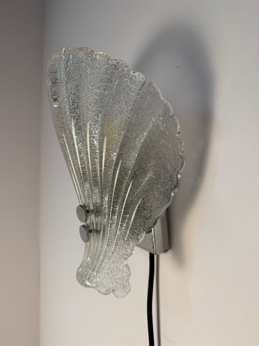 Wandlampe Muschel Glas von Sölken