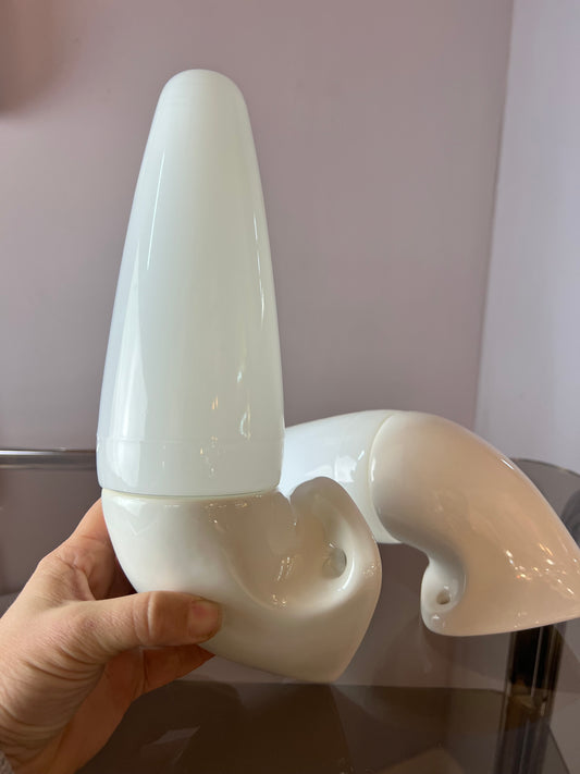 Set: 2x Wandlampe Modell 6035 weiß von Sigvard Bernadotte für Ifö
