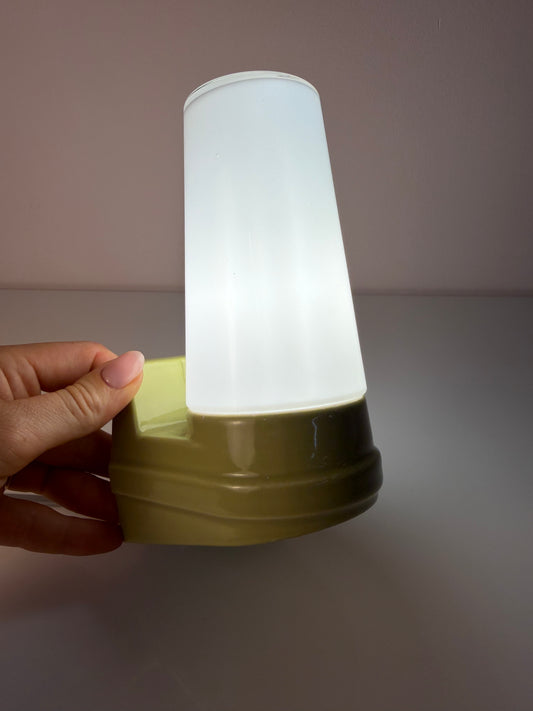 Wandlampe Modell 6080 mintgrün von Sigvard Bernadotte für Ifö