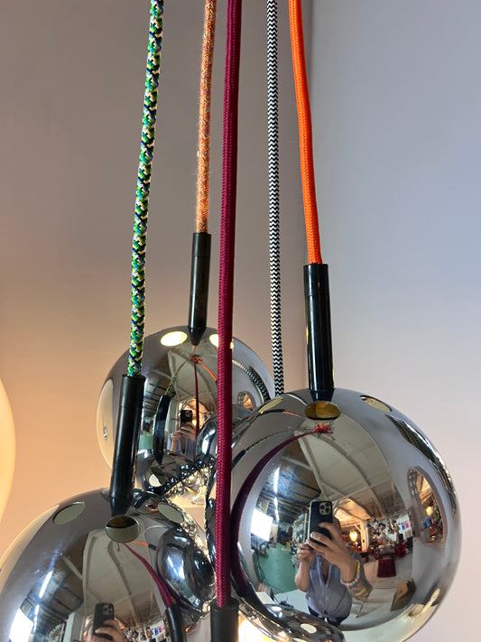 Kugellampe Chrom von Baum-Leuchten