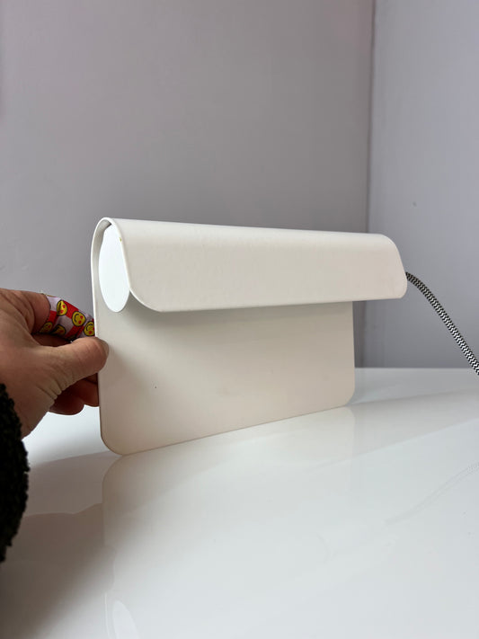 Wandlampe weiß Metall aus Dänemark