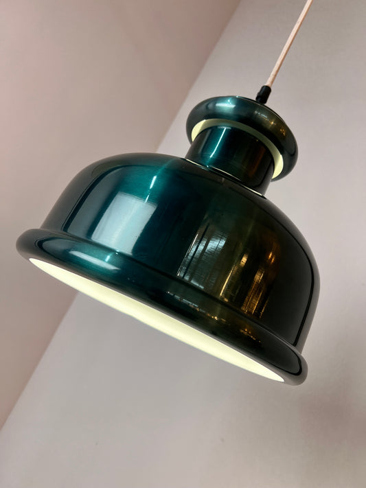 Hängelampe Country Line metallic grün von Sidse Werner für Holmegaard