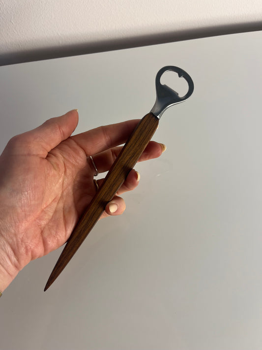 Flaschenöffner Teak aus Dänemark