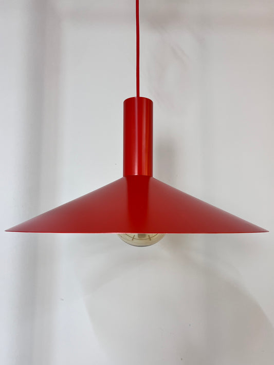 Hängelampe Formel 2 rot von Hans Due für Fog & Mørup