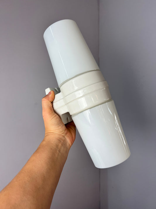 Wandlampe Modell 6065 weiß von Sigvard Bernadotte für Ifö