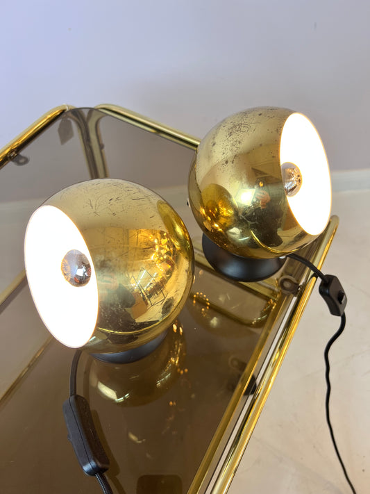 Set: 2x Kugellampe gold von Horn