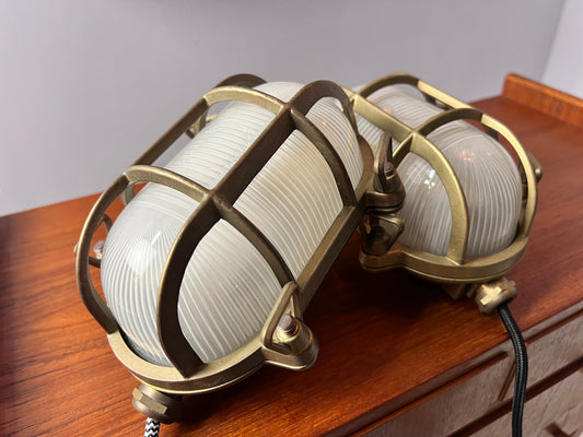 Wandlampe Messing von PRISMA Italy