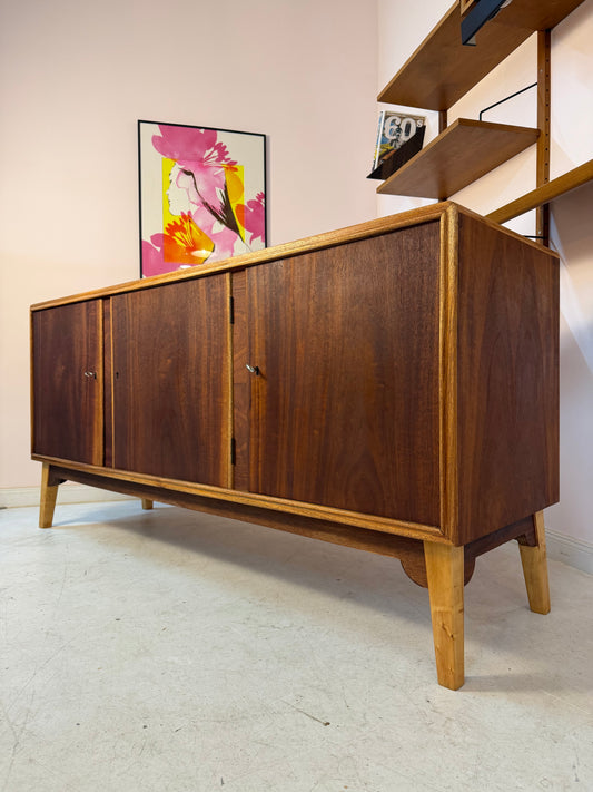 Sideboard Teak & Ulme aus Dänemark