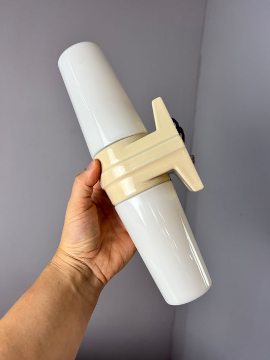 Wandlampe Modell 6060 cremebeige von Sigvard Bernadotte für Ifö