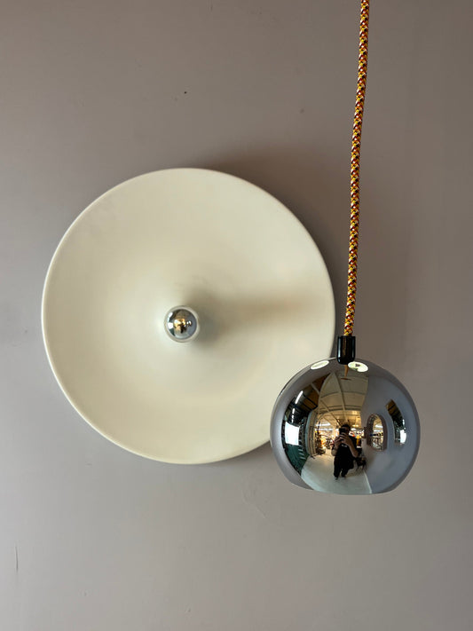 Kugellampe Chrom von Baum-Leuchten