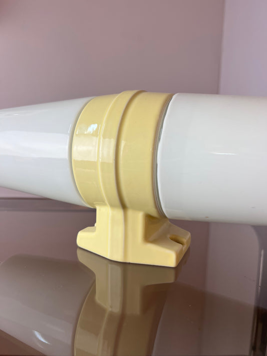 Wandlampe Modell 6065 gelb von Sigvard Bernadotte für Ifö