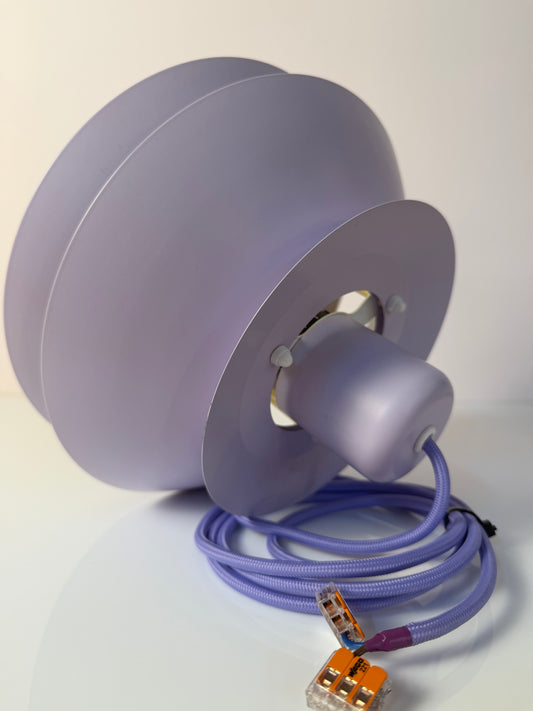 Lamellenlampe Typ 776 flieder von Horn