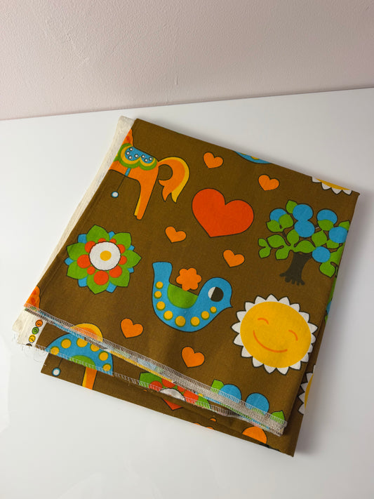 Stoff mit Kindermotiv 125 x 125 cm von dekoplus