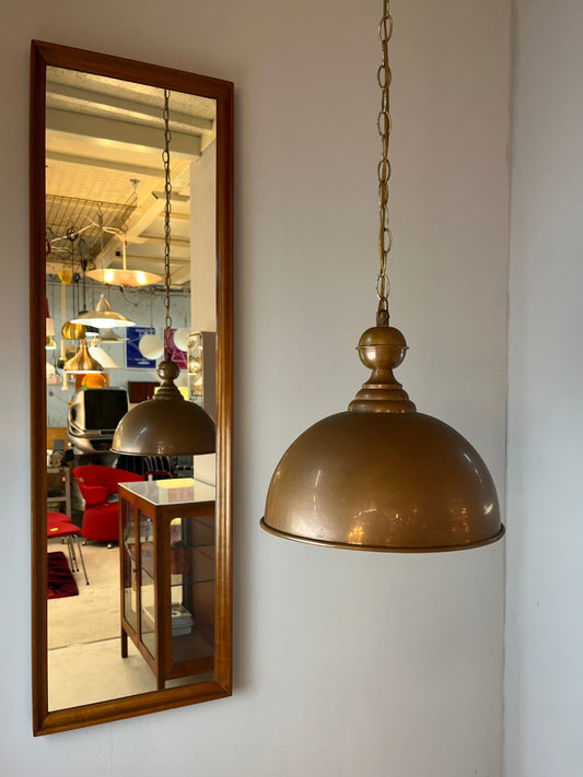 Hängelampe Kupfer mit Kette