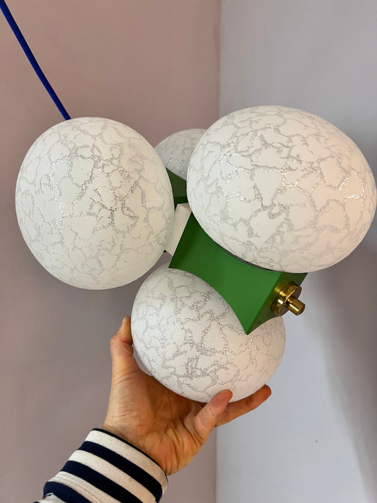 Hängelampe Space Age von Richard Essig