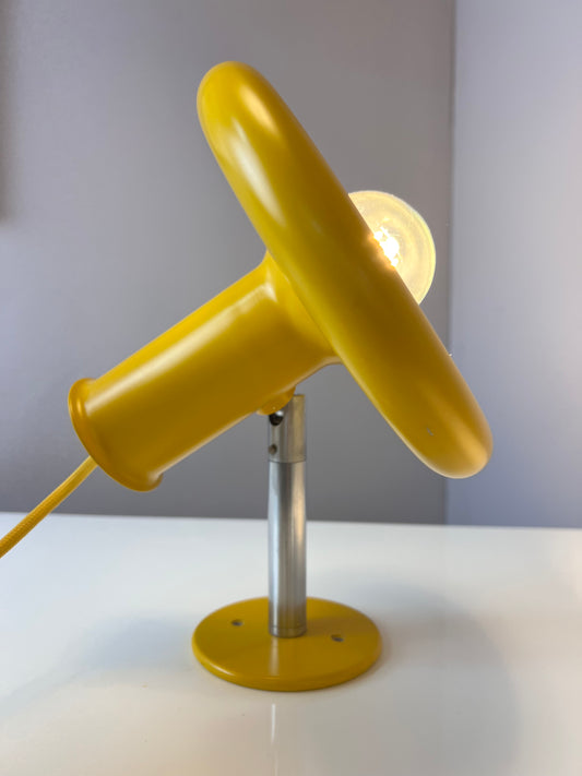 Wandlampe Optima gelb von Hans Due für Fog & Mørup