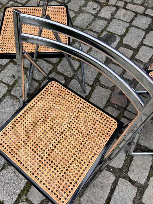 Klappstuhl Chrom von Arrben Italien