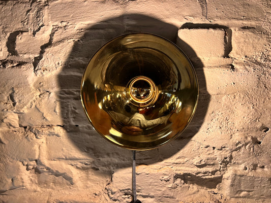 Wandlampe Diskus Messing von STAFF