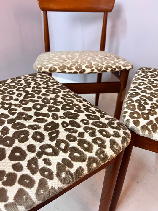 Polsterstuhl Leo Teak von Farso Stolefabrik