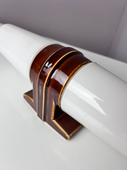 Wandlampe Modell 6060 braun von Sigvard Bernadotte für Ifö