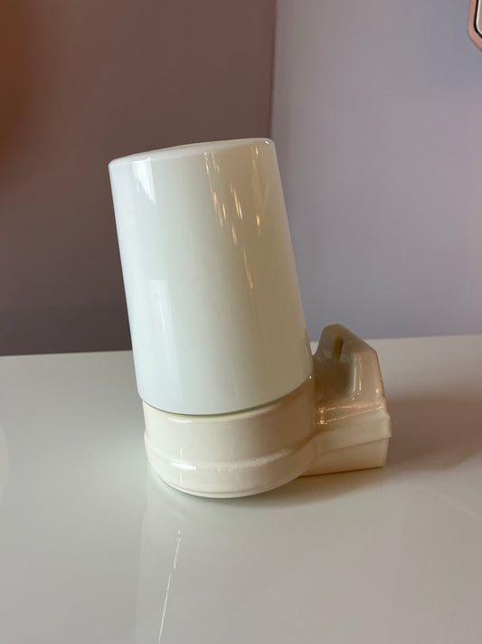 Wandlampe Modell 6070 weiß von Sigvard Bernadotte für Ifö