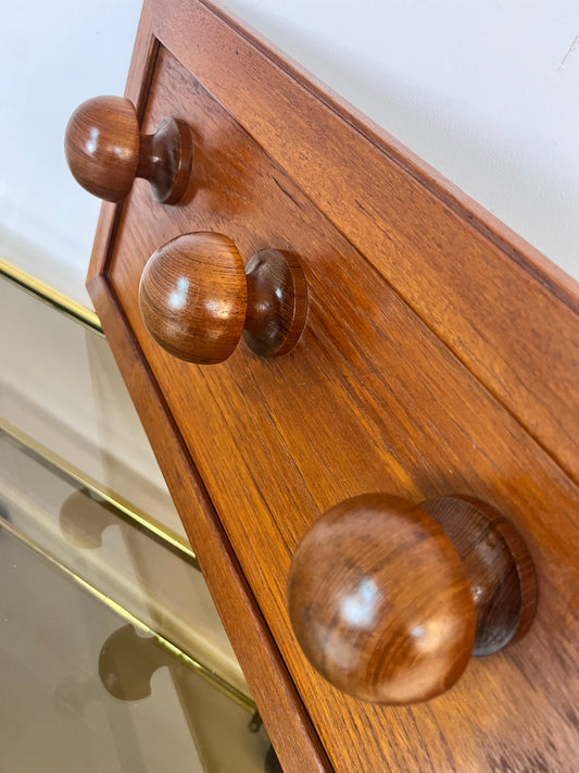 Wandgarderobe No. 369 Teak von Aksel Kjersgaard für Odder