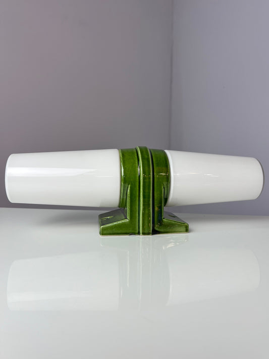 Wandlampe Modell 6060 grün von Sigvard Bernadotte für Ifö