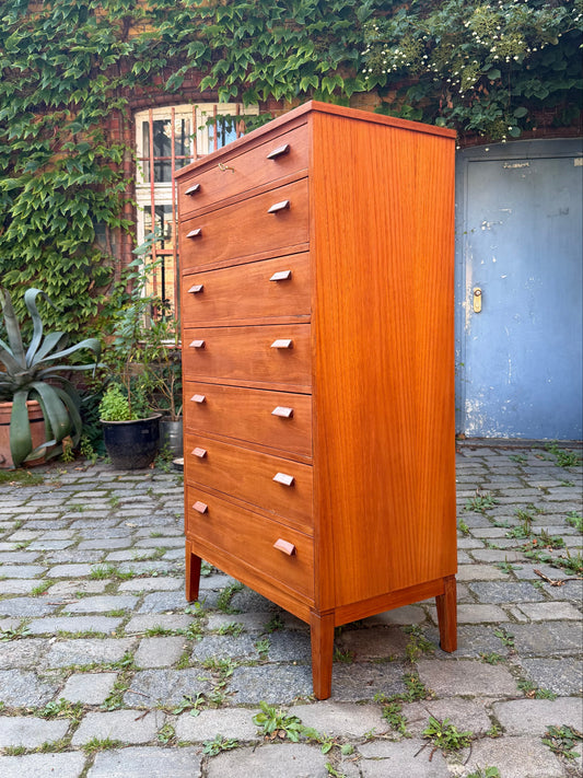 Tallboy Kommode Teak aus Dänemark