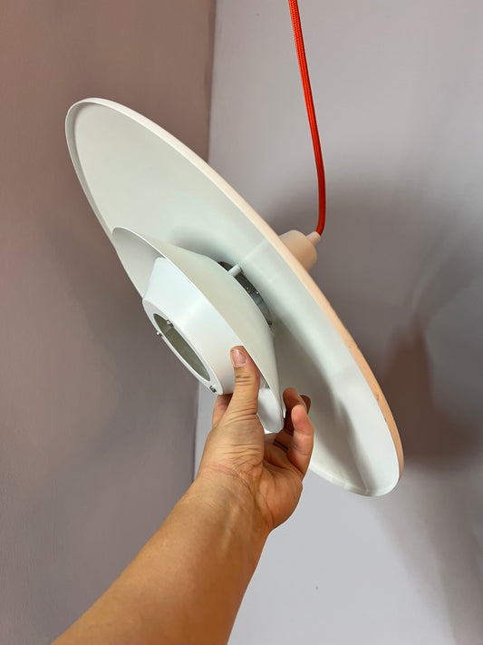 Lamellenlampe weiß von Design Light