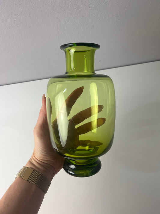 Vase Majgrøn von Per Lütken für Holmegaard