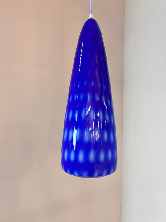 Hängelampe blau von Jo Hammerborg für Fog & Mørup