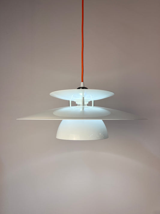 Lamellenlampe weiß aus Dänemark