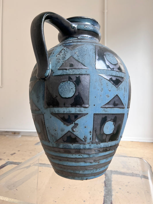 Vase „Ankara“ von Carstens Keramik West Germany