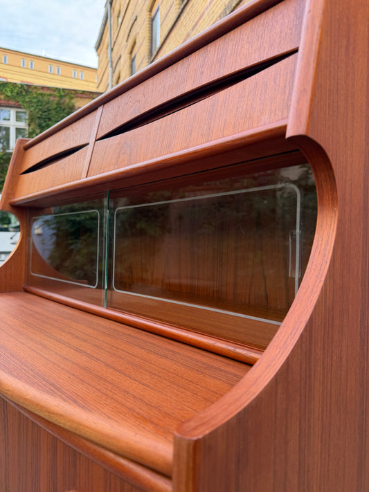 Sekretär Teak von Gunnar Falsig für Holstebro Møbelfabrik